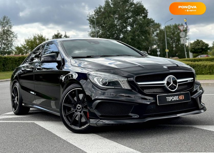 Mercedes-Benz CLA-Class, 2015, Бензин, 2 л., 95 тис. км, Седан, Чорний, Київ 53017 фото