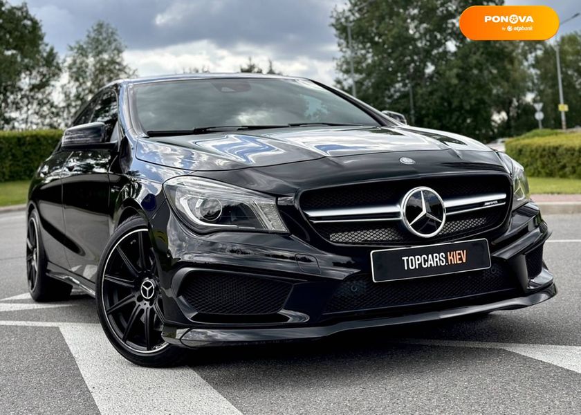 Mercedes-Benz CLA-Class, 2015, Бензин, 2 л., 95 тис. км, Седан, Чорний, Київ 53017 фото