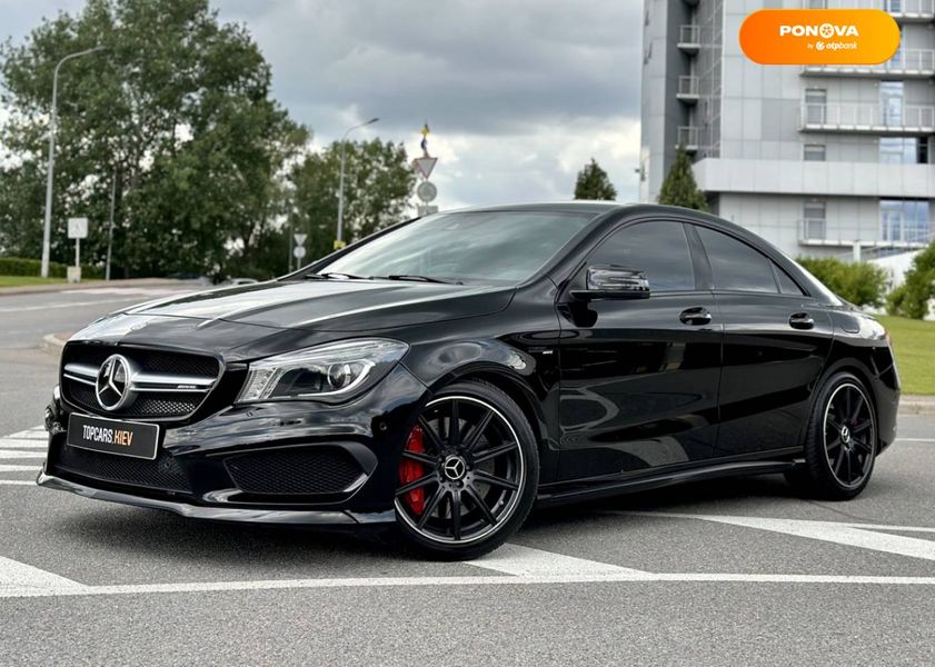 Mercedes-Benz CLA-Class, 2015, Бензин, 2 л., 95 тис. км, Седан, Чорний, Київ 53017 фото