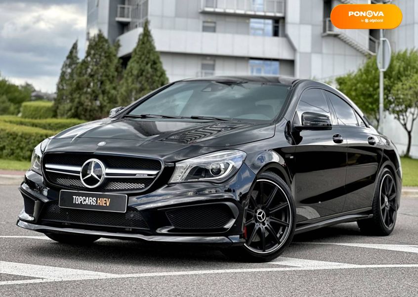 Mercedes-Benz CLA-Class, 2015, Бензин, 2 л., 95 тис. км, Седан, Чорний, Київ 53017 фото