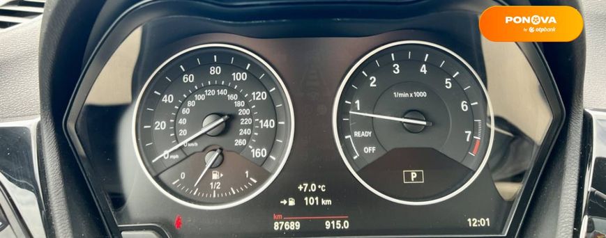 BMW X1, 2017, Бензин, 2 л., 87 тис. км, Позашляховик / Кросовер, Білий, Київ 26695 фото