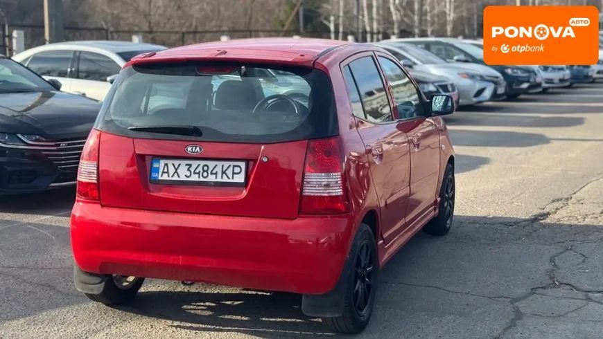 Kia Picanto, 2007 р., Бензин, 124 тис. км, Хетчбек, Червоний, Полтава AT-10413565 фото