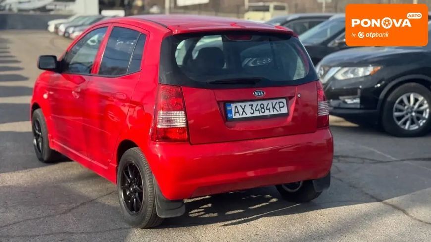Kia Picanto, 2007 р., Бензин, 124 тис. км, Хетчбек, Червоний, Полтава AT-10413565 фото