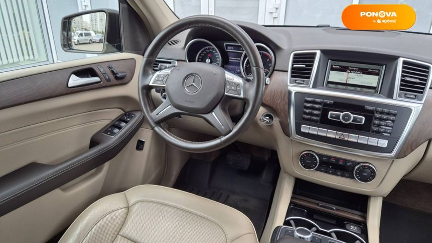 Mercedes-Benz M-Class, 2013, Дизель, 2.99 л., 98 тыс. км, Внедорожник / Кроссовер, Коричневый, Киев 47022 фото