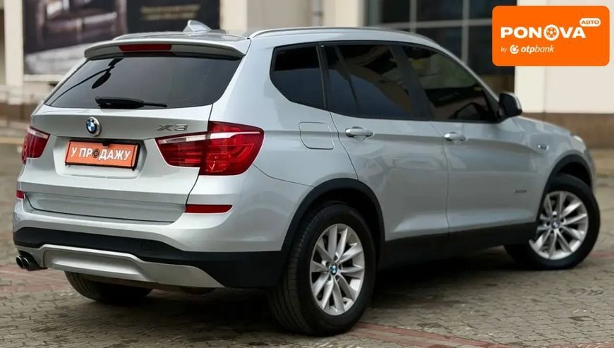 BMW X3, 2017 р., Бензин, 186 тис. км, Позашляховик / Кросовер, Сірий, Дніпро (Дніпропетровськ) AT-10411412 фото