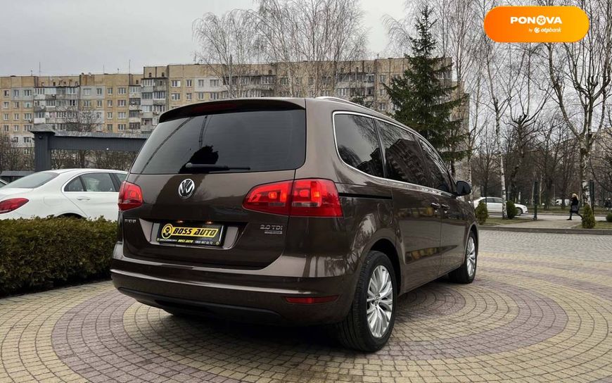 Volkswagen Sharan, 2011, Дизель, 1.97 л., 240 тыс. км, Минивен, Коричневый, Львов 28407 фото