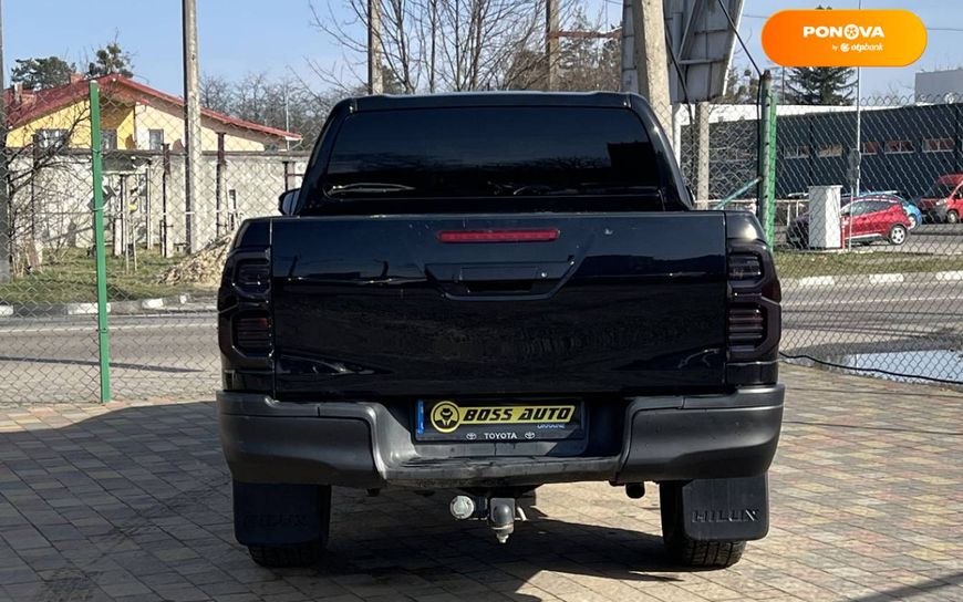 Toyota Hilux, 2016, Дизель, 2.39 л., 229 тис. км, Пікап, Чорний, Стрий 45330 фото