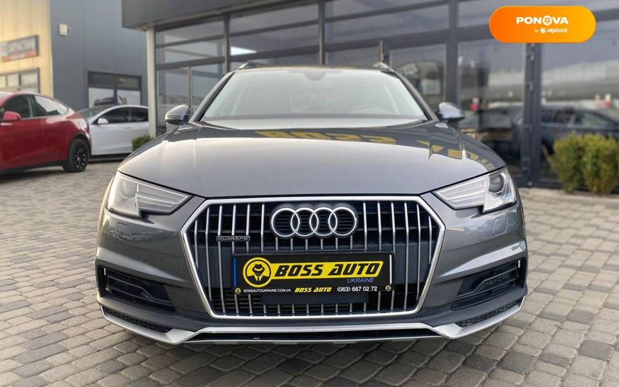 Audi A4 Allroad, 2017, Бензин, 1.98 л., 78 тис. км, Універсал, Сірий, Мукачево 43446 фото