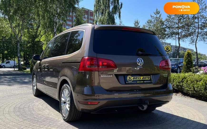 Volkswagen Sharan, 2011, Дизель, 1.97 л., 240 тыс. км, Минивен, Коричневый, Львов 28407 фото