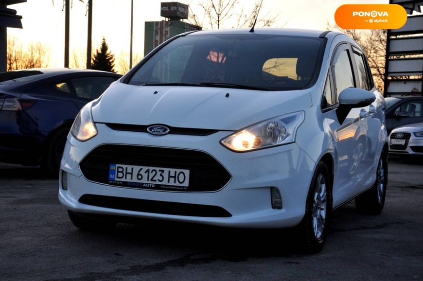 Ford B-Max, 2014, Бензин, 1 л., 128 тыс. км, Микровен, Белый, Львов 6594 фото