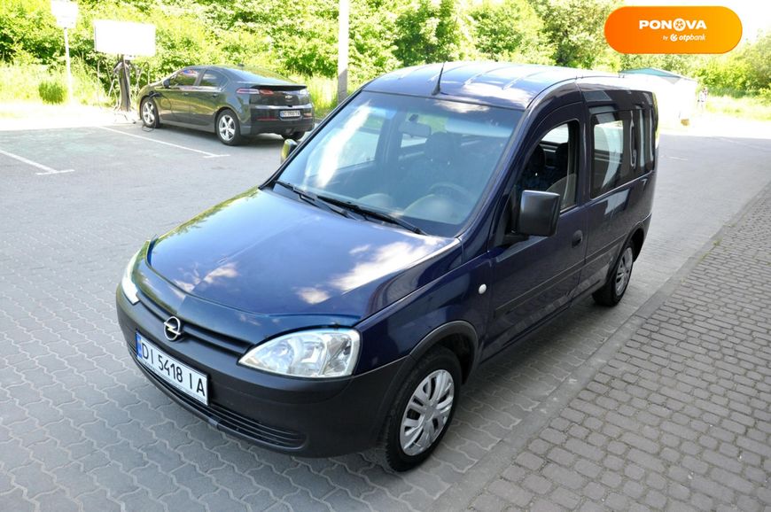 Opel Combo, 2004, Газ пропан-бутан / Бензин, 1.6 л., 320 тис. км, Мінівен, Синій, Львів 46228 фото