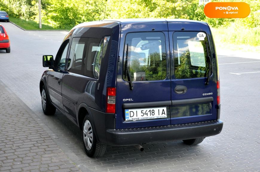 Opel Combo, 2004, Газ пропан-бутан / Бензин, 1.6 л., 320 тис. км, Мінівен, Синій, Львів 46228 фото