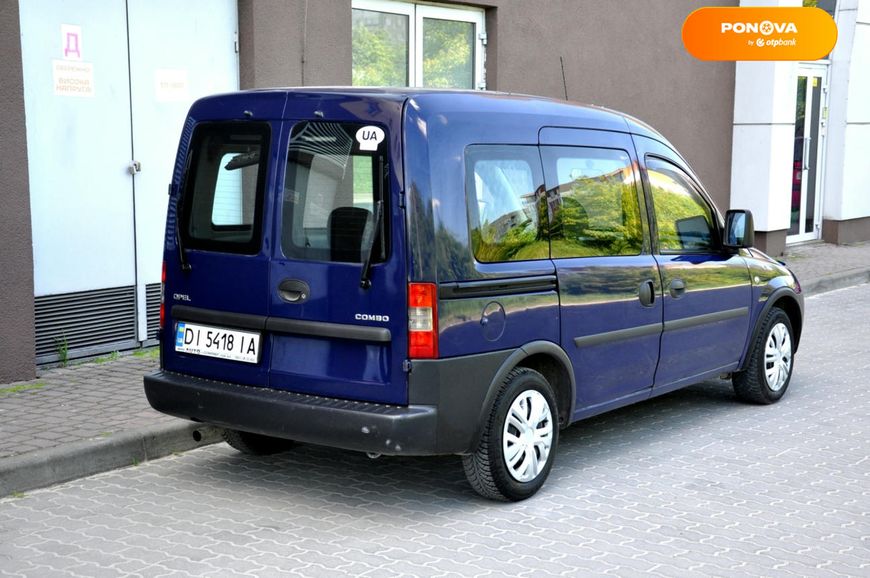 Opel Combo, 2004, Газ пропан-бутан / Бензин, 1.6 л., 320 тис. км, Мінівен, Синій, Львів 46228 фото