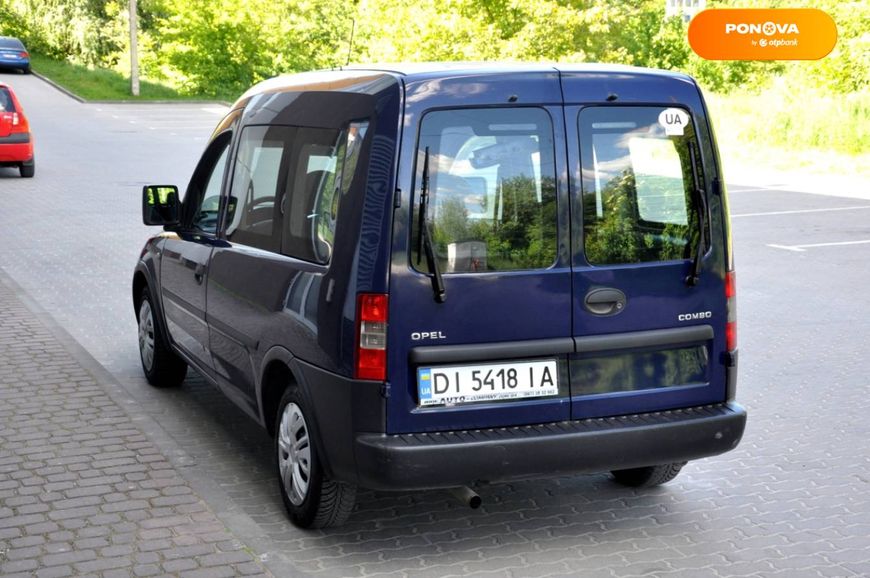 Opel Combo, 2004, Газ пропан-бутан / Бензин, 1.6 л., 320 тис. км, Мінівен, Синій, Львів 46228 фото