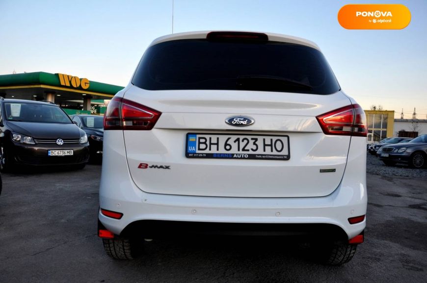Ford B-Max, 2014, Бензин, 1 л., 128 тыс. км, Микровен, Белый, Львов 6594 фото