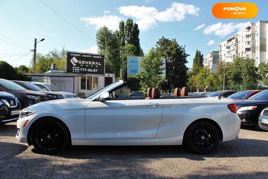 BMW 2 Series, 2015, Бензин, 2 л., 43 тыс. км, Кабриолет, Белый, Одесса 17016 фото