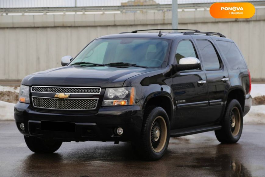 Chevrolet Tahoe, 2008, Газ пропан-бутан / Бензин, 5.3 л., 210 тис. км, Позашляховик / Кросовер, Чорний, Київ 14854 фото