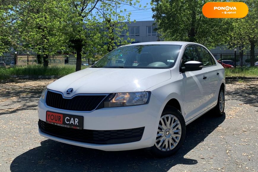 Skoda Rapid, 2019, Бензин, 1.6 л., 107 тис. км, Ліфтбек, Білий, Київ 108030 фото