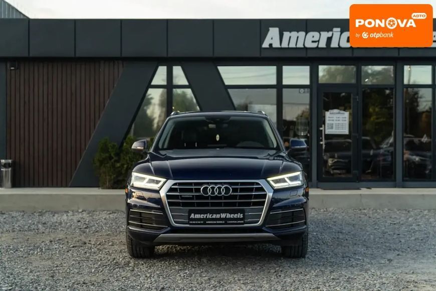 Audi Q5, 2018 г., Бензин, 141 тыс. км, Внедорожник / Кроссовер, Синий, Черновцы AT-10404086 фото