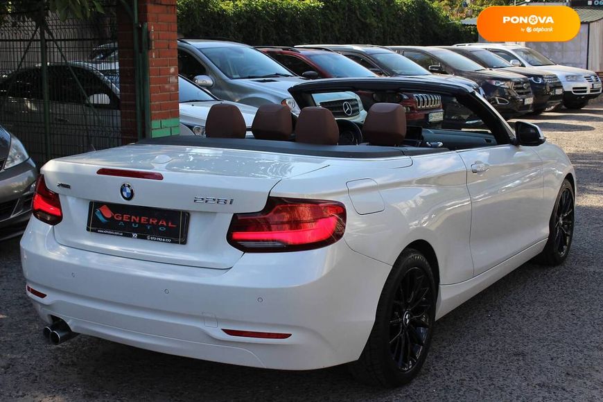 BMW 2 Series, 2015, Бензин, 2 л., 43 тыс. км, Кабриолет, Белый, Одесса 17016 фото