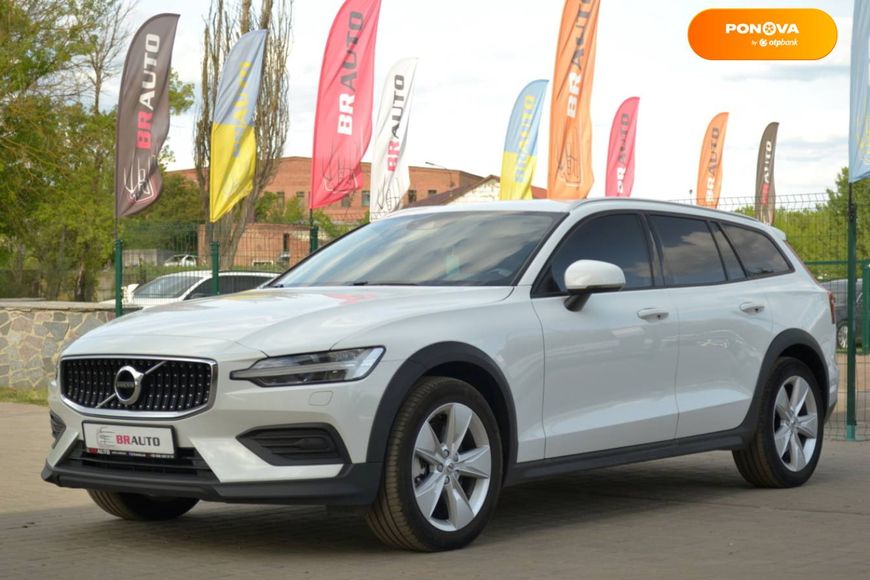 Volvo V60 Cross Country, 2019, Дизель, 2 л., 233 тыс. км, Универсал, Белый, Бердичев 43061 фото