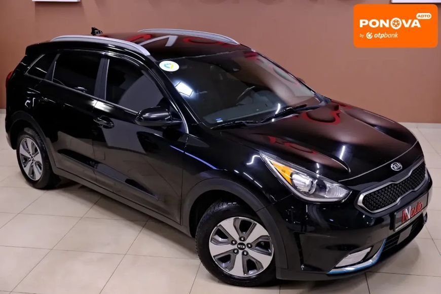 Kia Niro, 2018 р., Гібрид (PHEV), 143 тис. км, Хетчбек, Чорний, Одеса AT-10408800 фото