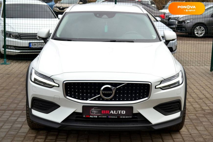 Volvo V60 Cross Country, 2019, Дизель, 2 л., 233 тыс. км, Универсал, Белый, Бердичев 43061 фото