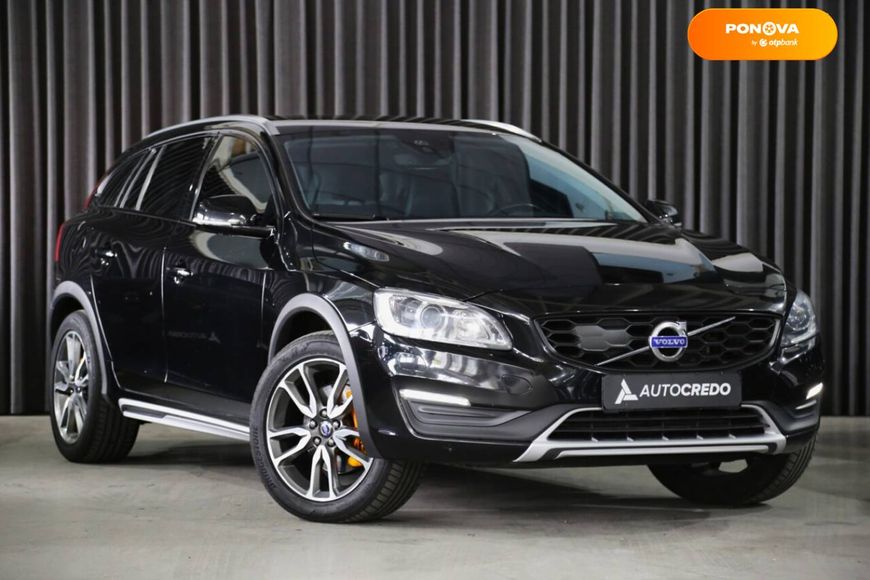 Volvo V60 Cross Country, 2016, Бензин, 2 л., 166 тис. км, Універсал, Чорний, Київ 46174 фото