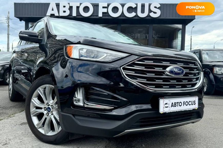 Ford Edge, 2018, Бензин, 2 л., 77 тис. км, Позашляховик / Кросовер, Чорний, Київ 103736 фото