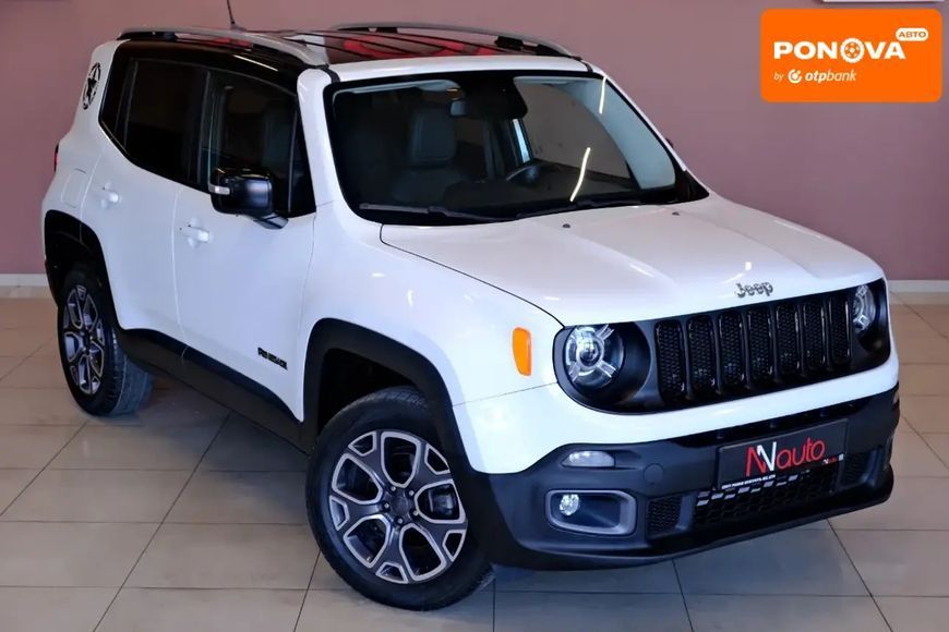 Jeep Renegade, 2017 г., Бензин, 131 тыс. км, Внедорожник / Кроссовер, Белый, Одесса AT-10408706 фото