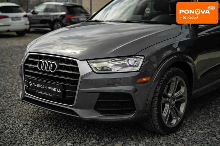 Audi Q3, 2015 г., Бензин, 114 тыс. км, Внедорожник / Кроссовер, Серый, Черновцы AT-10415773 фото