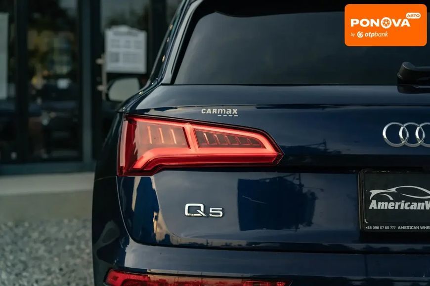 Audi Q5, 2018 г., Бензин, 141 тыс. км, Внедорожник / Кроссовер, Синий, Черновцы AT-10404086 фото