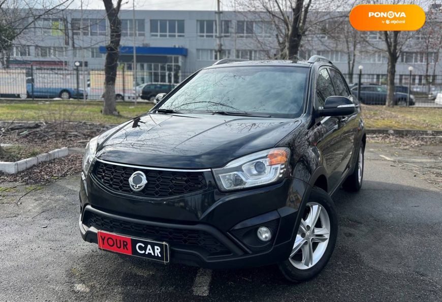 SsangYong Korando, 2014, Дизель, 2 л., 137 тис. км, Позашляховик / Кросовер, Чорний, Київ 44740 фото