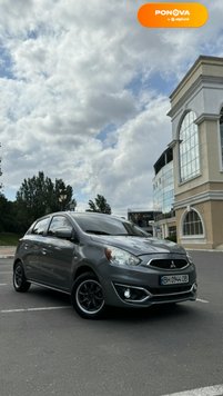 Mitsubishi Mirage, 2017, Бензин, 1.2 л., 104 тис. км, Хетчбек, Сірий, Одеса Cars-Pr-185106 фото