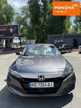 Honda Accord, 2018 р., Гібрид (MHEV), 123 тис. км, Седан, Сірий, Дніпро (Дніпропетровськ) AT-10422169 фото