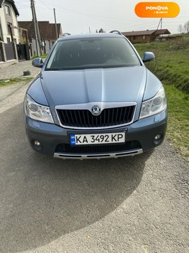 Skoda Octavia Scout, 2011, Бензин, 1.8 л., 244 тис. км, Універсал, Синій, Ужгород Cars-Pr-217963 фото