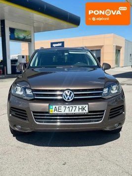 Volkswagen Touareg, 2014 р., Дизель, 281 тис. км, Позашляховик / Кросовер, Коричневий, Дніпро (Дніпропетровськ) AT-10417178 фото