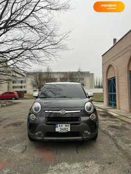 Fiat 500L, 2014, Газ пропан-бутан / Бензин, 1.37 л., 225 тис. км, Хетчбек, Сірий, Харків Cars-Pr-243218 фото