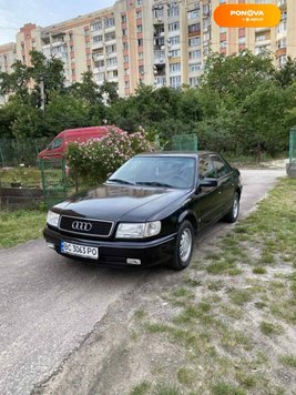 Audi 100, 1994, Газ пропан-бутан / Бензин, 2.6 л., 431 тис. км, Седан, Чорний, Львів Cars-Pr-59814 фото