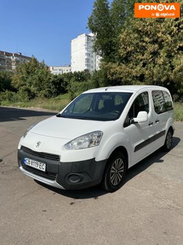 Peugeot Partner, 2015, Газ пропан-бутан / Бензин, 1.6 л., 190 тис. км, Мінівен, Білий, Чернігів Cars-Pr-274596 фото