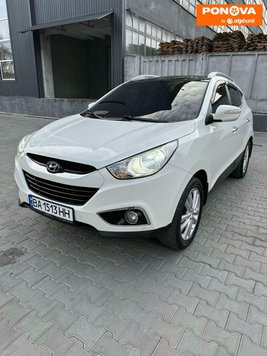 Hyundai ix35, 2010, Газ пропан-бутан / Бензин, 2.4 л., 198 тис. км, Позашляховик / Кросовер, Білий, Полтава Cars-Pr-276447 фото