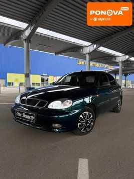 Daewoo Lanos, 2006 г., Газ пропан-бутан / Бензин, 284 тыс. км, Седан, Зеленый, Запорожье AT-10418817 фото