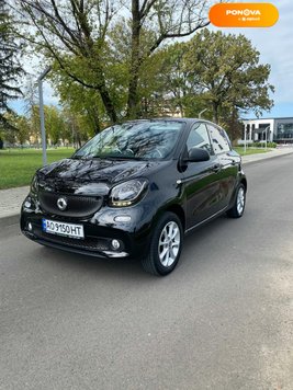 Smart Forfour, 2017, Бензин, 0.9 л., 58 тис. км, Хетчбек, Чорний, Мукачево Cars-Pr-234561 фото