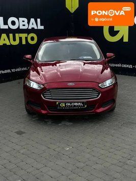 Ford Fusion, 2015 г., Бензин, 150 тыс. км, Седан, Красный, Львов AT-10403043 фото