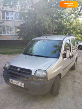 Fiat Doblo, 2001, Дизель, 1.9 л., 285 тис. км, Мінівен, Сірий, Київ Cars-Pr-57983 фото