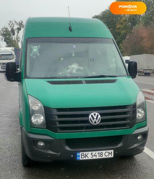 Volkswagen Crafter, 2014, Дизель, 2 л., 277 тис. км, Мінівен, Зелений, Рівне Cars-Pr-140785 фото