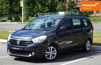 Dacia Lodgy, 2012 р., Дизель, 186 тис. км, Мінівен, Сірий, Харків AT-10419656 фото