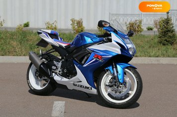 Suzuki GSX-R 600, 2013, Бензин, 600 см³, 5 тис. км, Спортбайк, Синій, Київ moto-116291 фото