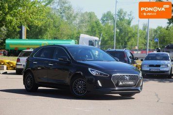 Hyundai i30, 2017 р., Бензин, 140 тис. км, Хетчбек, Чорний, Київ AT-10416972 фото