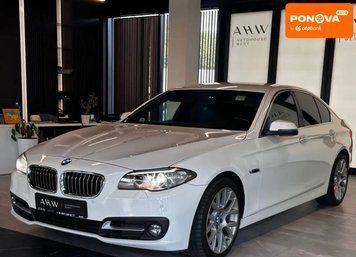 BMW 5 Series, 2014 г., Дизель, 114 тыс. км, Седан, Белый, Львов AT-10399608 фото